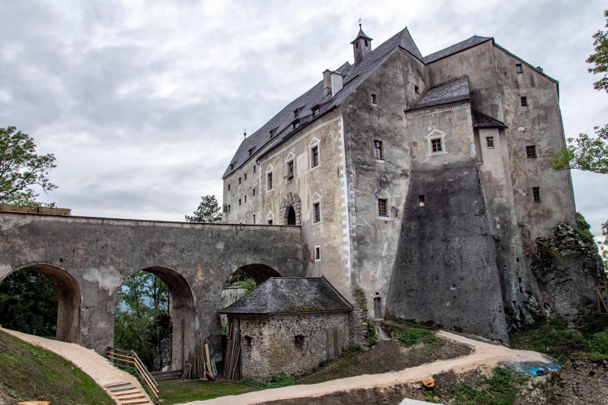 מלון Micheldorf in Oberösterreich Burg Altpernstein מראה חיצוני תמונה